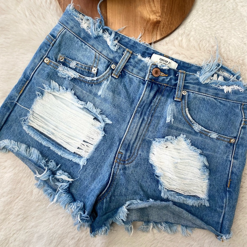 Forever 21 jean shorts